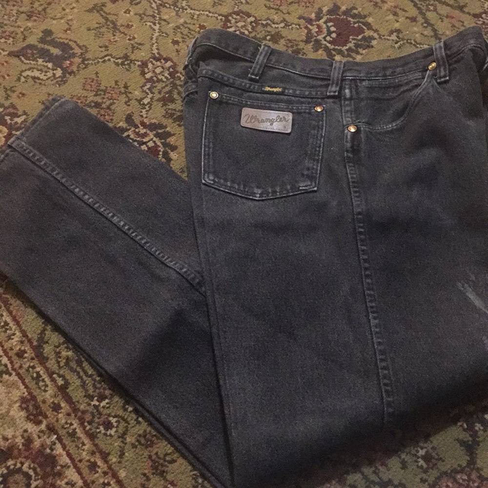 Wrangler Black Work Jeans